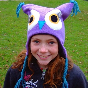 ebook, instructions for owl hat Hermina image 1
