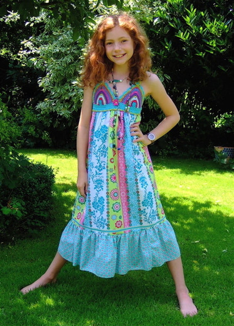 ebook/instructions Hippie dress Sommerlove gr. 122-164 image 1