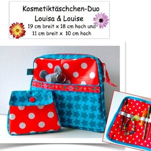 ebook/Instruction Cosmetic bag Louisa & Louise image 1