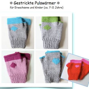 E-bok om stickning av handledsvärmare