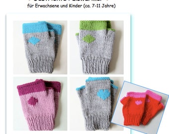 Ebook on knitting pulse warmers