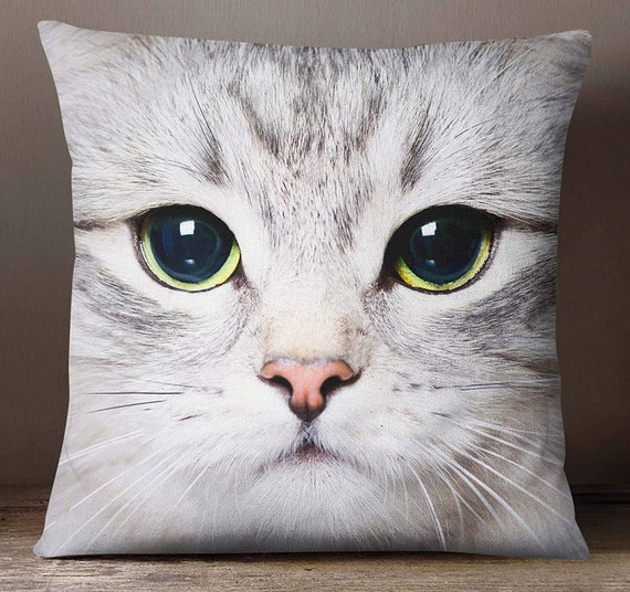 face printed on pillow