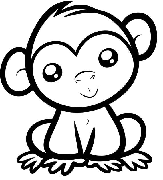 Download Monkey Svg Etsy