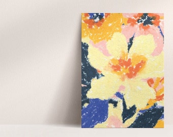 printable card | Greeting card | Postcard | Flowers