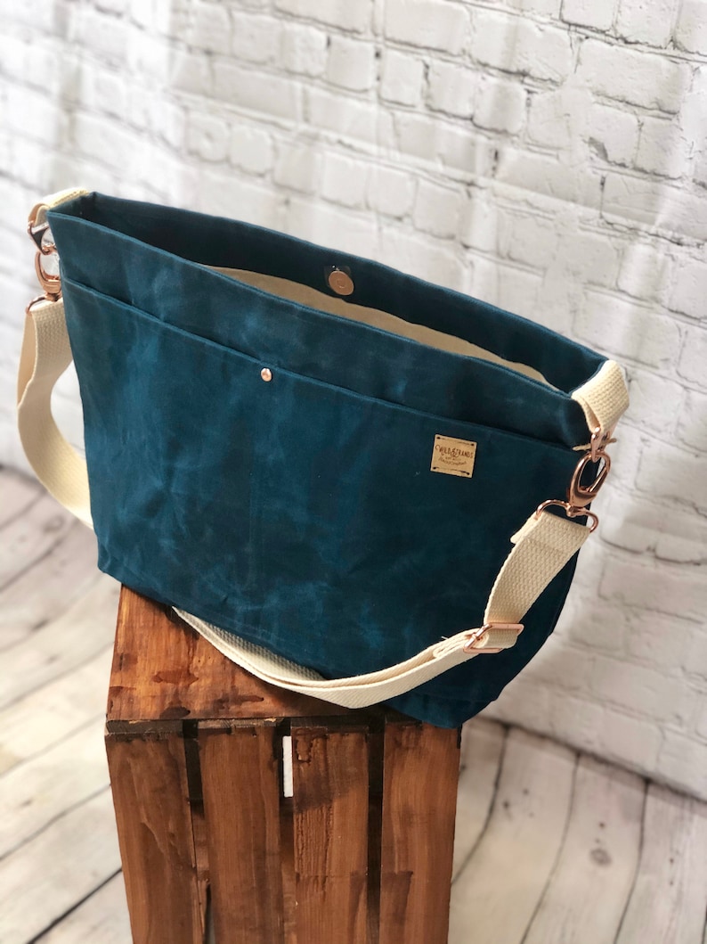 Crossbody Bag Waxed Canvas