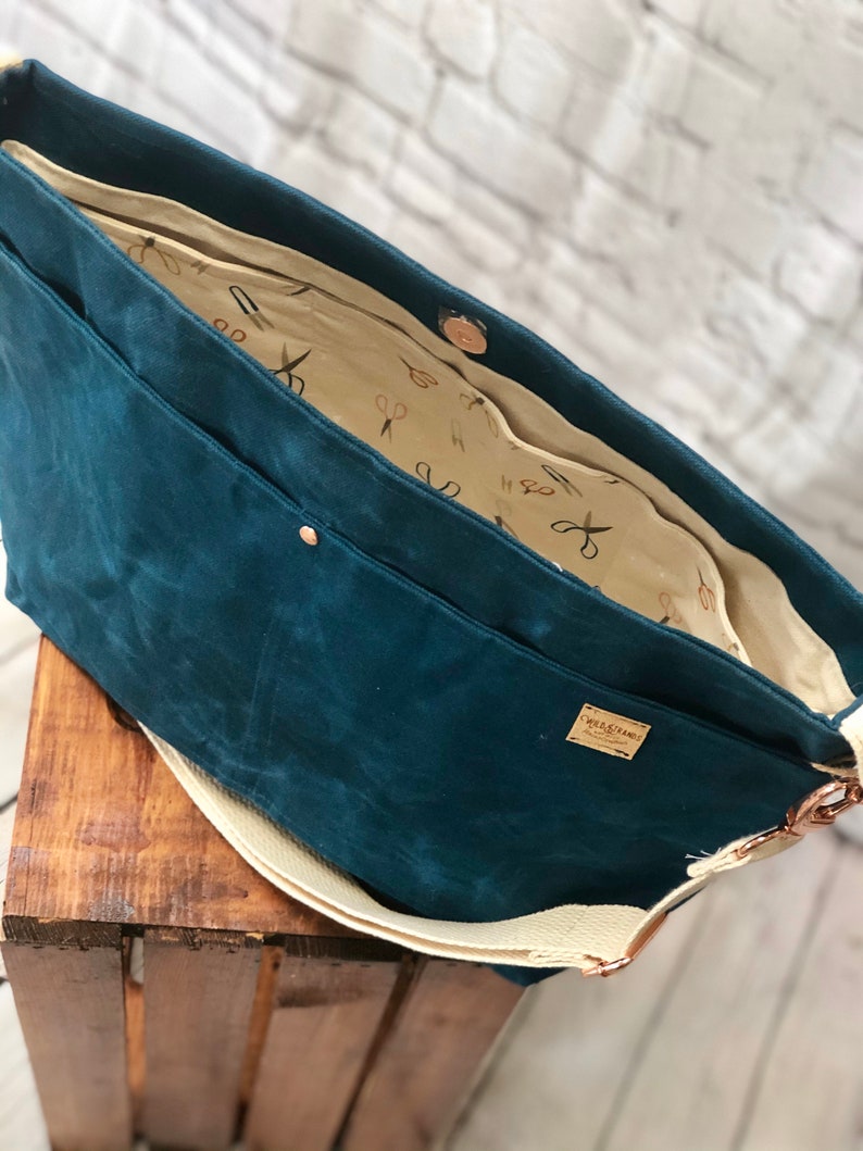 Crossbody Bag Waxed Canvas