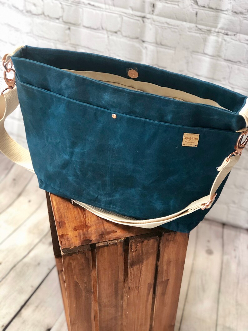 Crossbody Bag Waxed Canvas