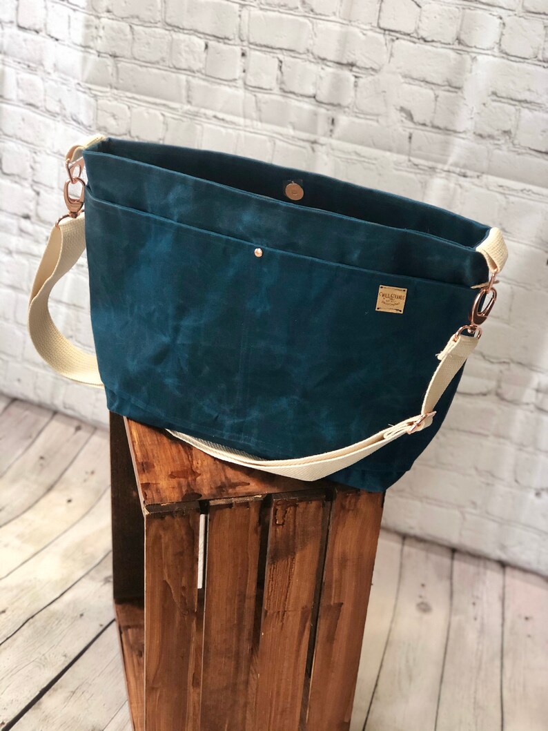 Crossbody Bag Waxed Canvas