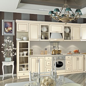 This laconic painting is filled with symbols from different cultures but will complement your home. In Feng Shui, lavender is associated with peace, tranquility, and spiritual healing. It is believed to invite positive energy, reduce stress, and promote relaxation, making it a popular choice for creating a harmonious and serene atmosphere in homes.