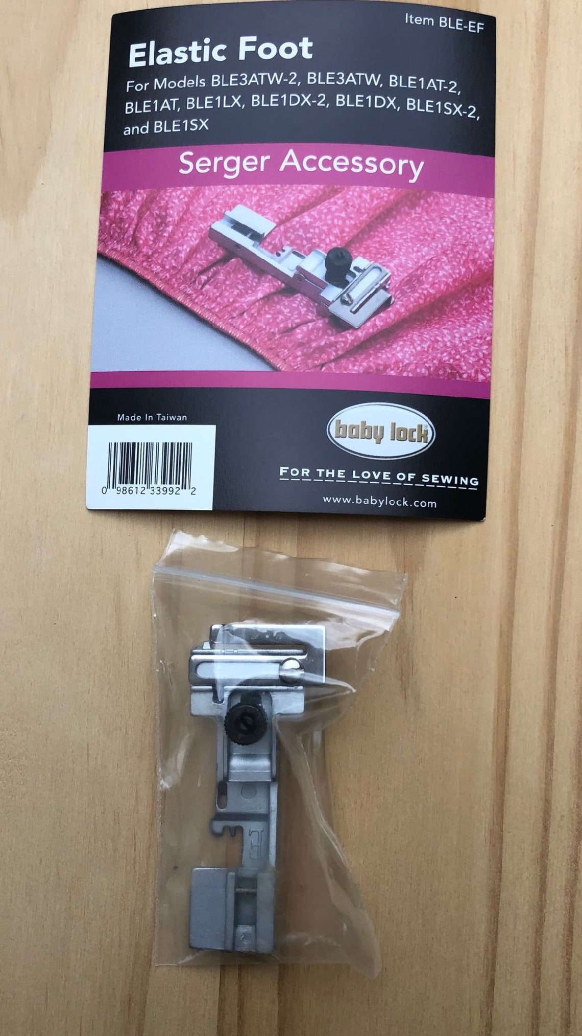 Baby Lock Imagine/eclipse Serger Elastic Foot BLEEF Etsy