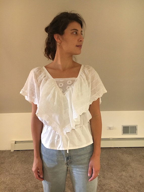 1960s French Peasant Top