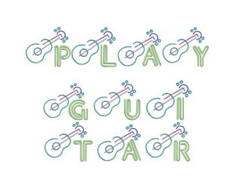 Guitar Fonts - Machine Embroidery Font -Lettering, Alphabet, Font Set, Guitar Font, Machine Embroidery Applique Fonts