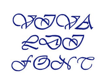 Vivaldi - Machine Embroidery Font - Lettering, Alphabet, Font Set, Vivaldi Font, Machine Embroidery Applique Fonts