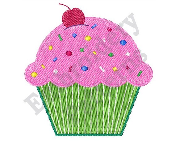 Cupcake Machine Embroidery Design 4 X Hoop Muffin Cupcake Machine Embroidery Design 4 X Hoop Muffin