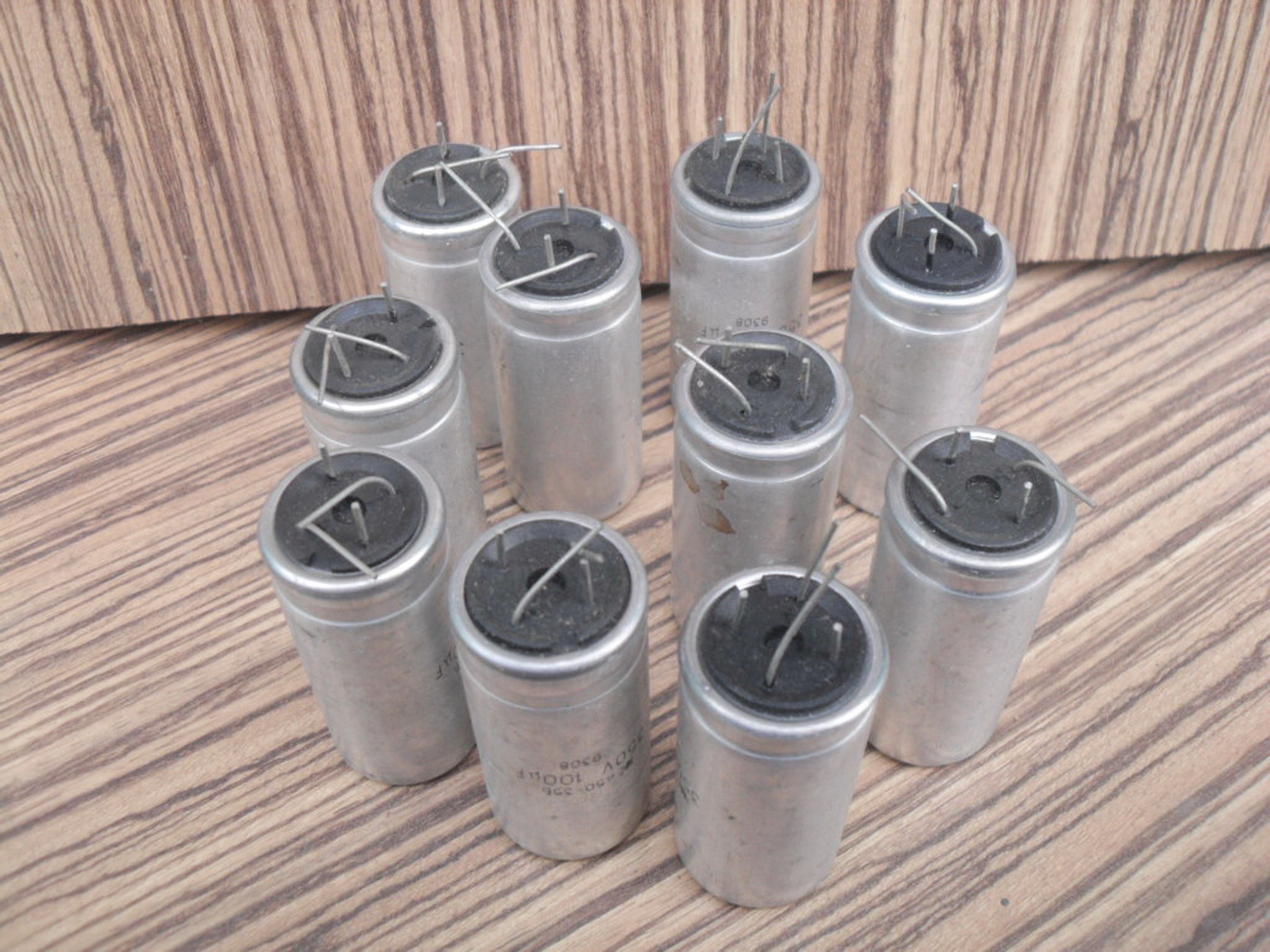 10 Vintage Capacitor. Old Electronic Parts. Retro Electronics. Radio