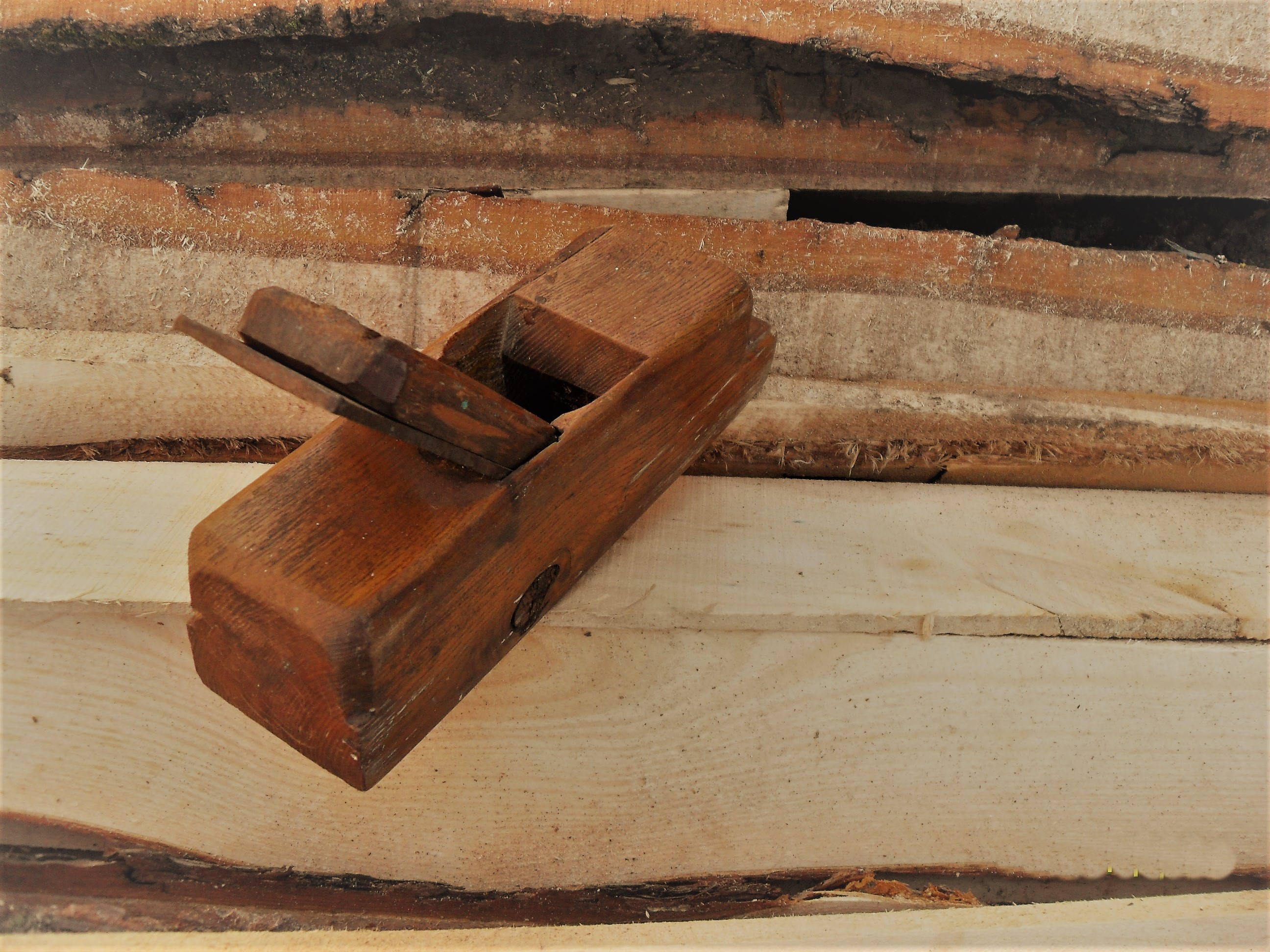 Carpenters tool Antique wood plane Vintage wooden plane Old Etsy