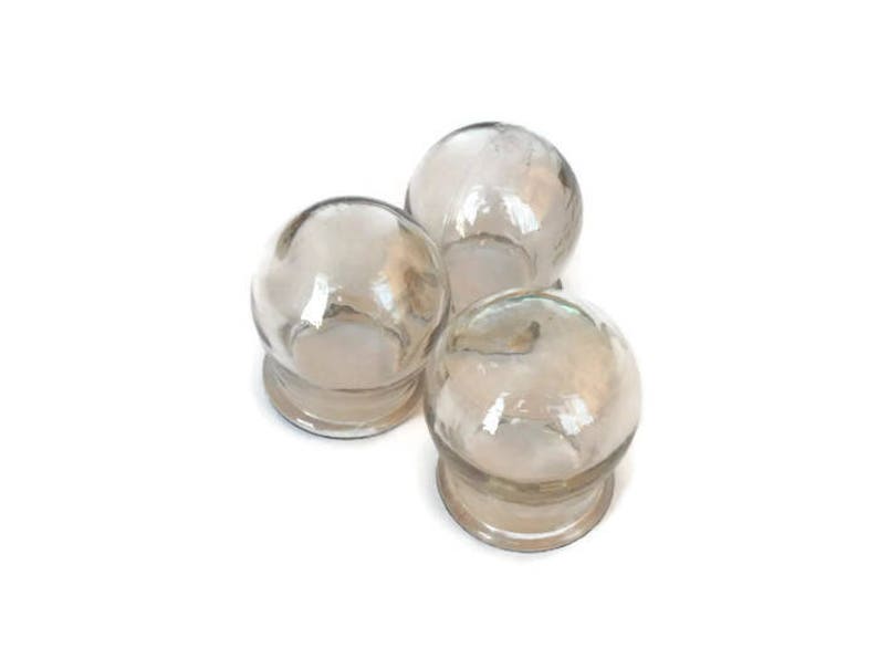 Medical glass jars Massage tools Apothecary jars Medical ...