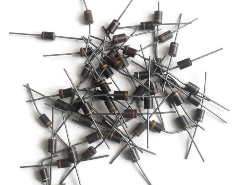 Vintage Diodes 50 Pieces Scrap Electronics Audio Electric Etsy