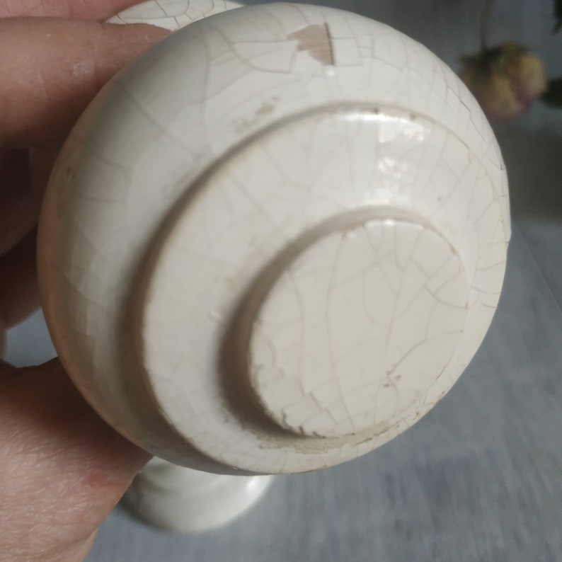 Round Wood Door Knobs Retro Decorative Painted Wooden Door Handles