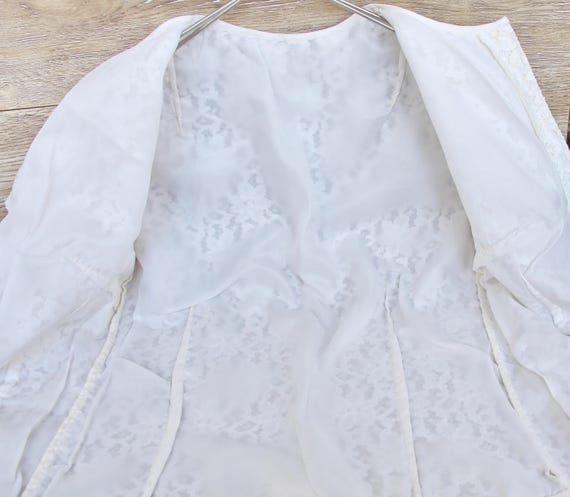 ヴィンテージホワイトレース半袖ブラウス 1980年代ヴィンテージ ホワイトレースブラウス | 半袖 | XS-S - Etsy 日本