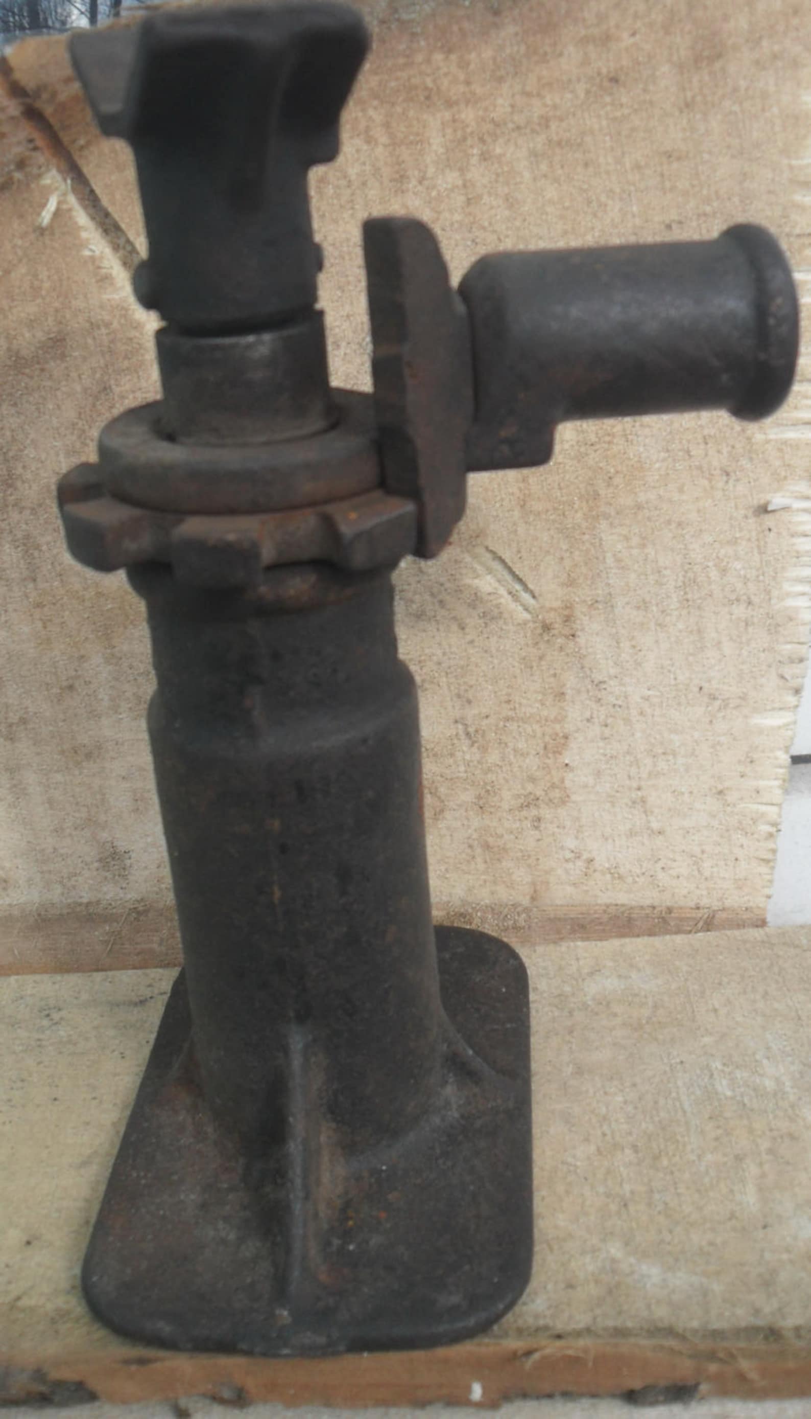 Vintage Screw Jack for Cars. Old Mechanical Jack. Cast Iron Etsy