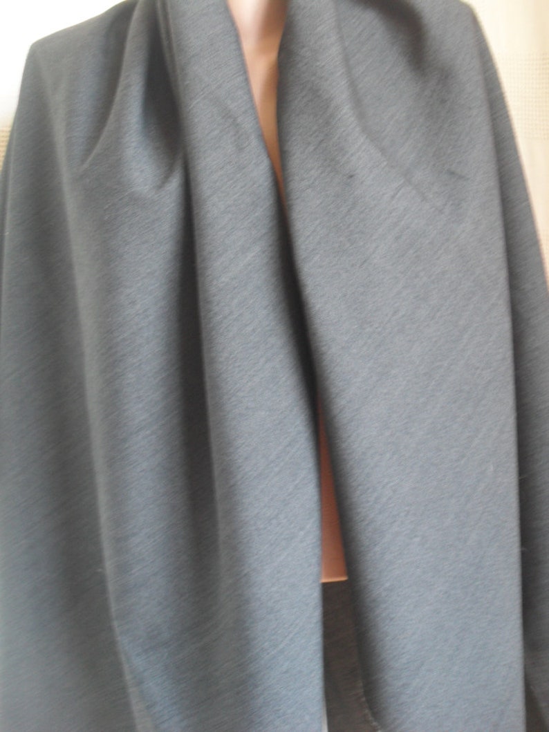 Gray wool material Wool skirt fabric Woolen fabric Vintage soviet cloth Fabric for trousers Suiting fabric Soviet fabric Fabric for skirt