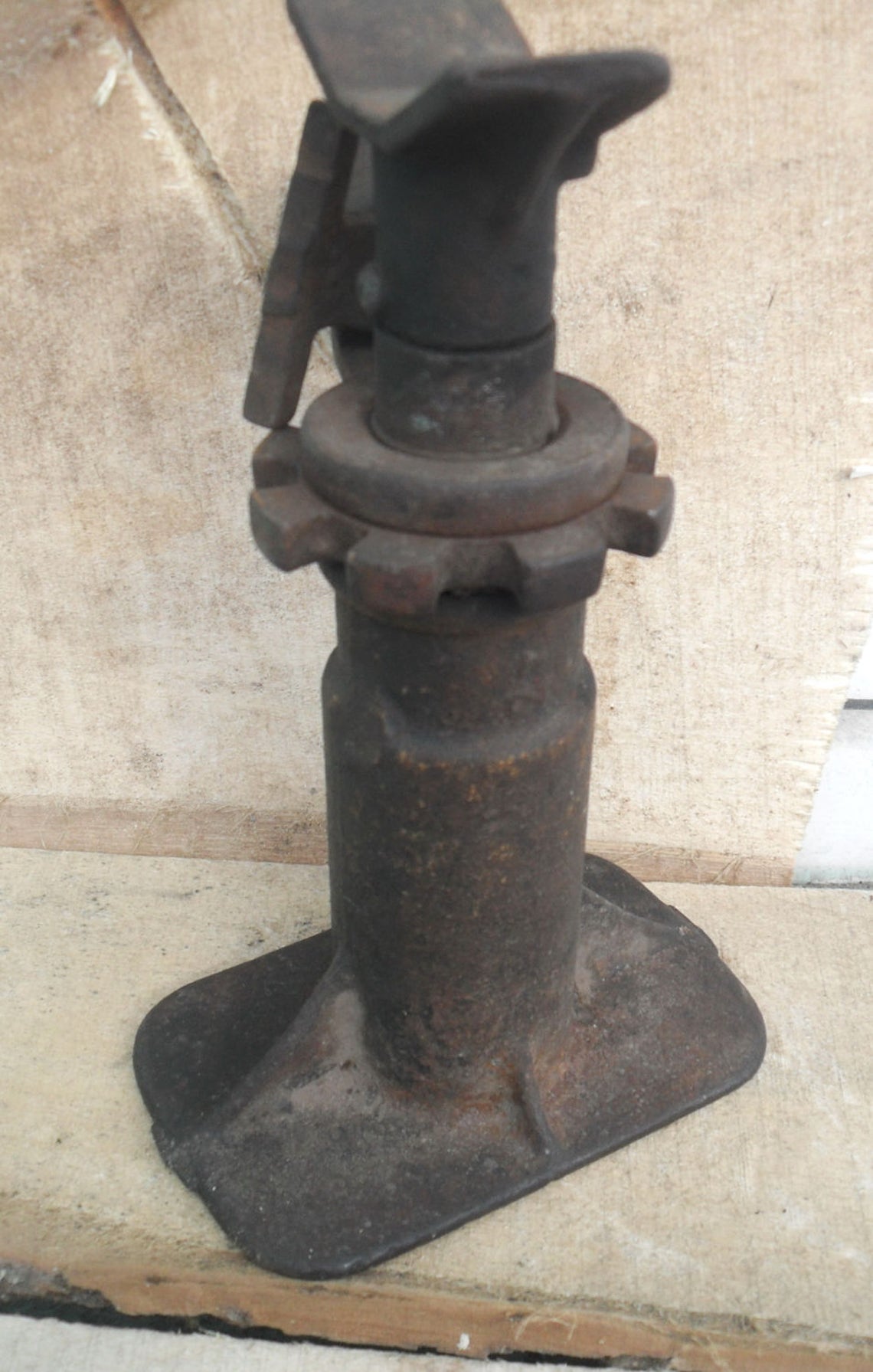 Vintage Screw Jack for Cars. Old Mechanical Jack. Cast Iron Etsy