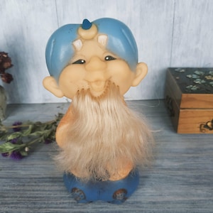 Vintage Rubber Toy Soviet Toy Wizard Hottabych Vintage USSR Toy Russian Cartoon Character Collectible Toy Soviet Finds Child Toy