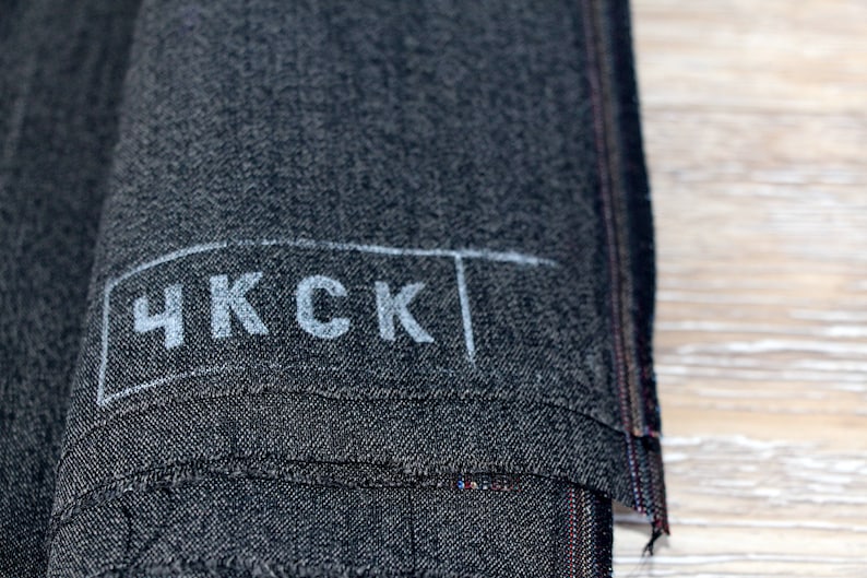 Gray wool material Wool skirt fabric Woolen fabric Vintage soviet cloth Fabric for trousers Suiting fabric Soviet fabric Fabric for skirt
