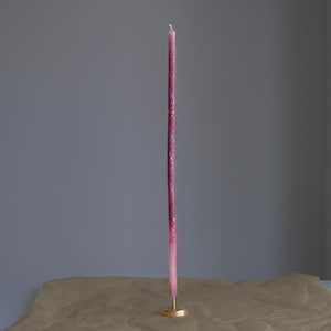 Extra long Candle , Beeswax Taper candle,