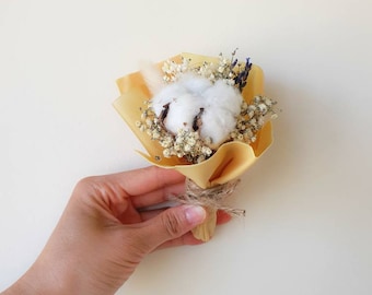 Wax Paper Fragrance/ Dried flower mini bouquet/ gifts for her / Lockdown Gifts / mother's day gifts