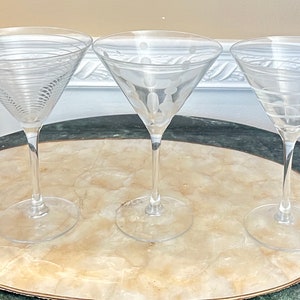 Mikasa Martini Glass Mikasa Coventry Martini Clear Blown Glass Mikasa  Barware