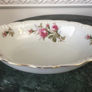 vintage Rosenthal Japan Mose Rose Oval 10 » Légumes / Bol de service