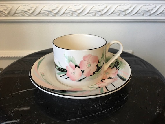 sangoです！ Sango Nova Black 4932 China Creamer, Sugar Bowl, and Mug | eBay