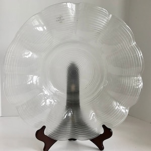 Vintage Laslo for Mikasa Frosted 14 1/2&quot; Bowl