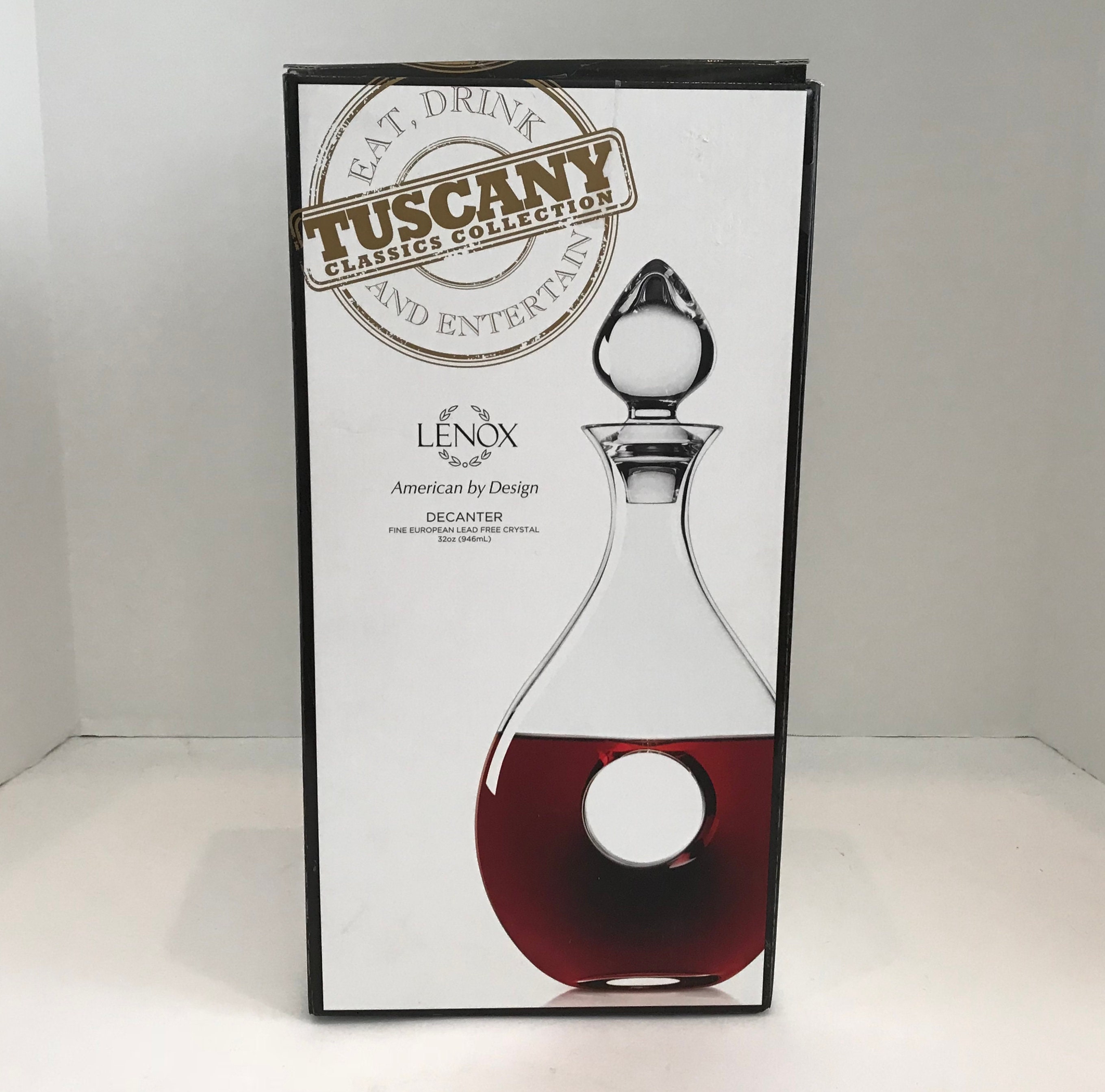 Tuscany Classics 5-Piece Decanter & Glass Set Lenox