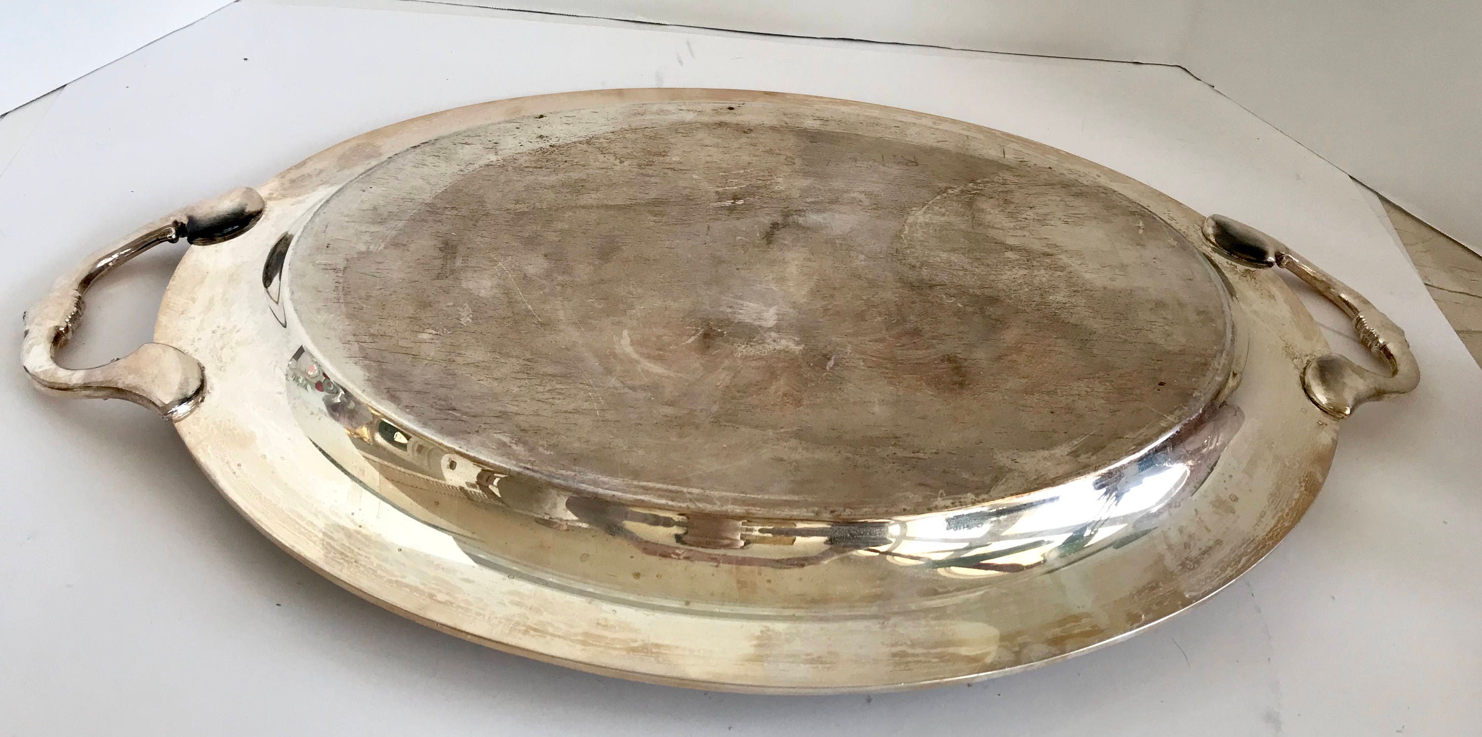 Vintage Wm Rogers & Sons Silverplate Victorian Rose 1981 24
