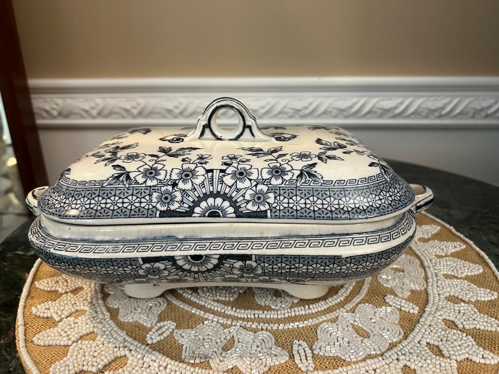 英国製アンティーク　BALMORAL CHINA　金彩花文　スクエアプレート Balmoral Bone China - Etsy