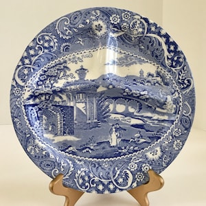 Antique W.R. Midwin Courting Couples Landscape 10 3/4&quot; Grill Plate