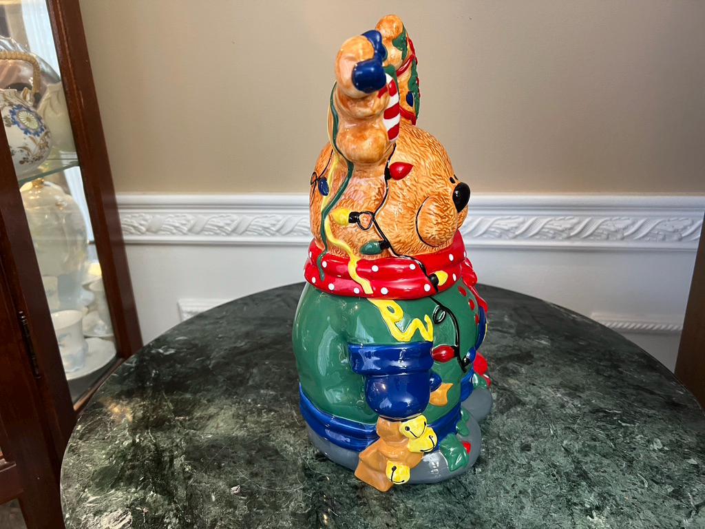 Vintage M. Rupert by Geo. Z. Lefton 1998 Reindeer Cookie Jar - Etsy