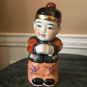 Chinese boy figurine - Etsy 日本