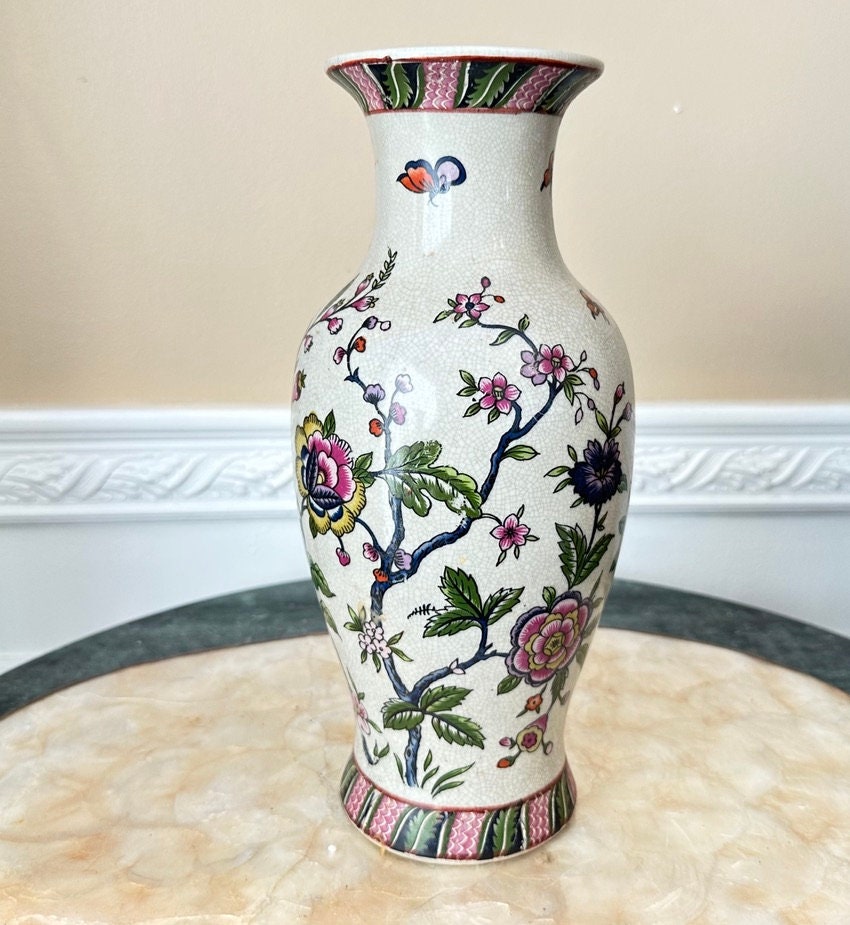 12 Inch Chinese Vase - Etsy Canada