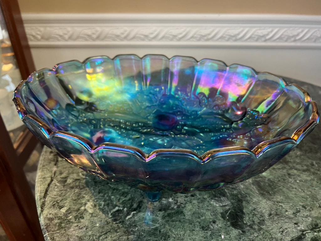Amethyst Carnival Glass - Etsy