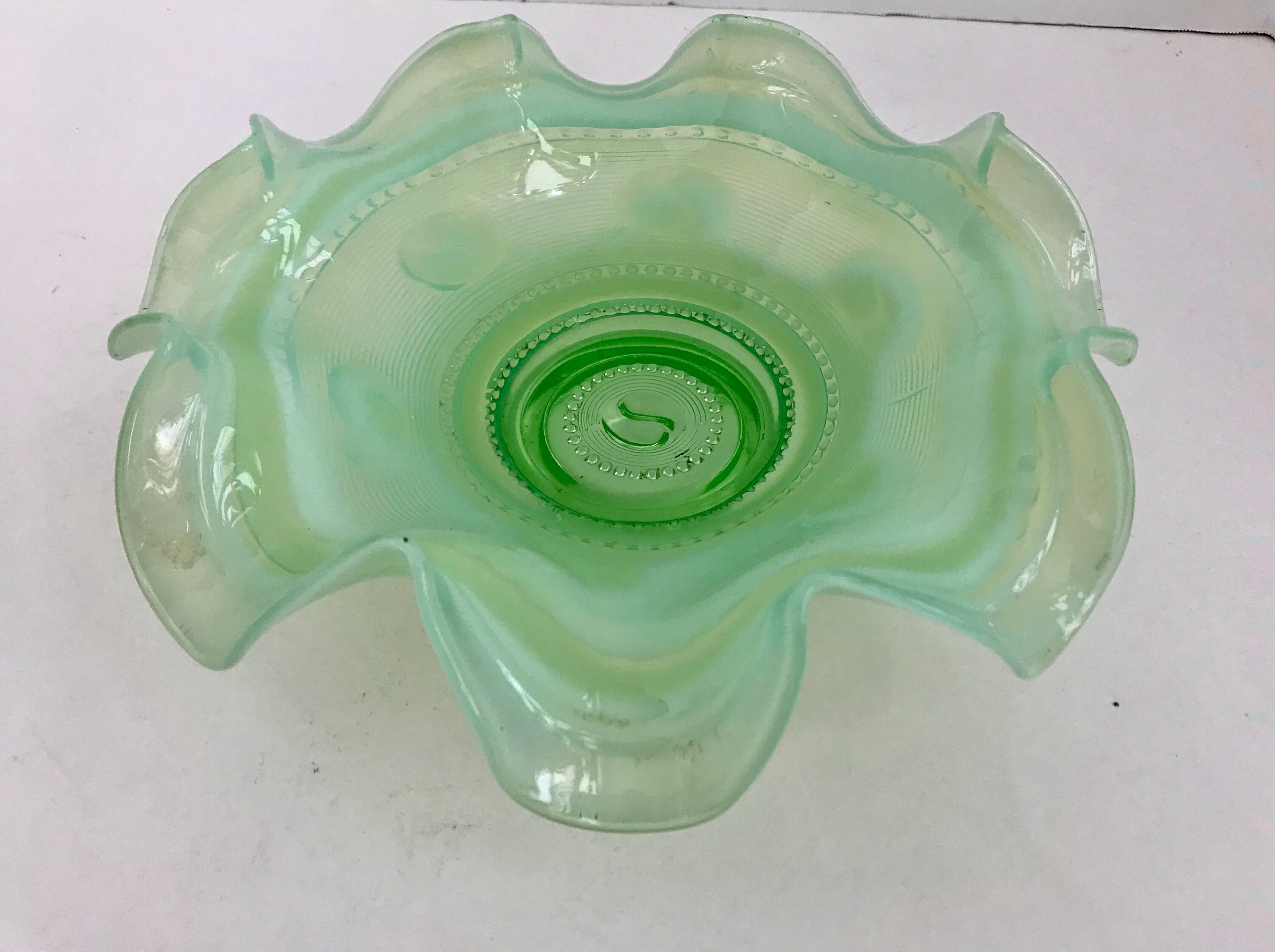 ヴィンテージ ジェファーソン グラス アストロ パターン 9