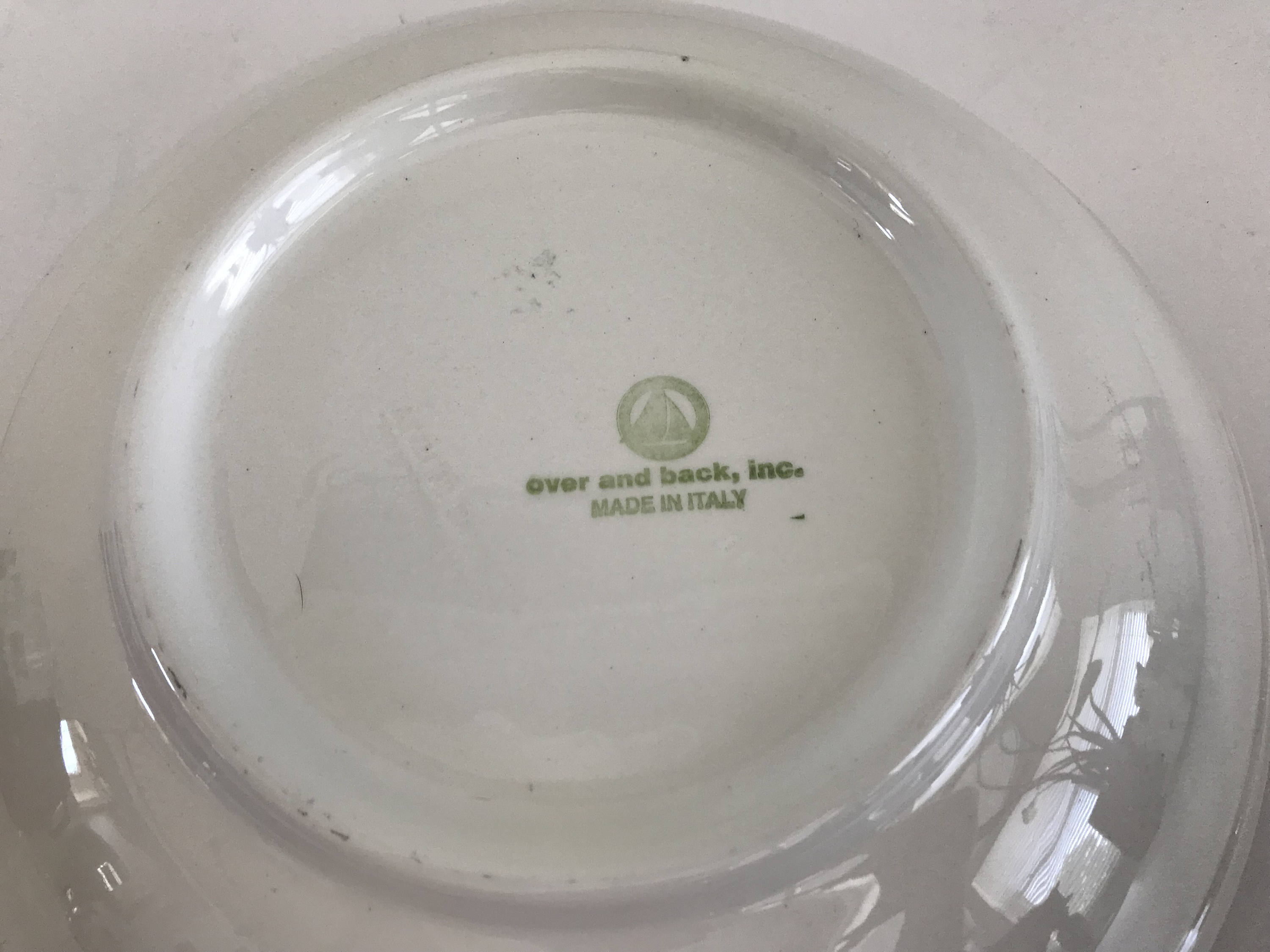 Over and Back Inc Ciao Italia 12 3/4 Pasta Bowl Etsy