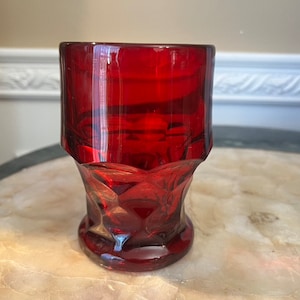 Viking Georgian Ruby Red 10 Oz Water Glass