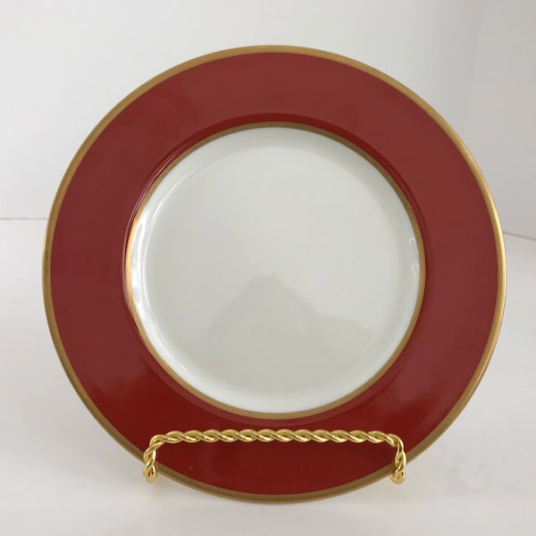 Vintage Mikasa Bone China Egyptian Terracotta 7 1/2" Salad Plate A6850