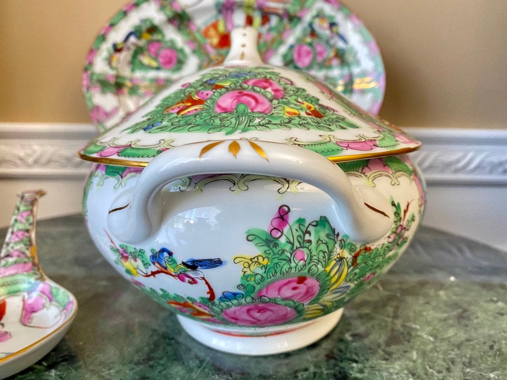 天然木製漆塗 時代漆器 草木花水鳥 螺鈿金蒔絵 四段重箱 共箱