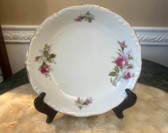 Vintage Rosenthal Japan Mose Rose runde 18 cm Suppenschüssel