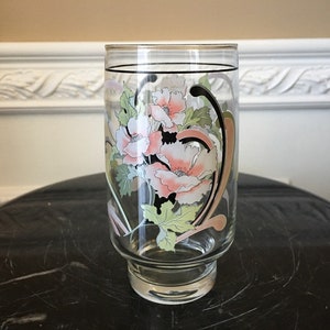 Sango Anastasia 16oz Iced Tea Tumbler/Glass 5 1/4&quot; Tall